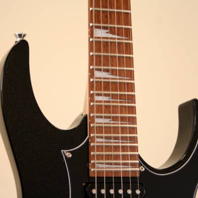 Ibanez Gio RG miKro 3/4 Size Electric Guitar Black Night image 3