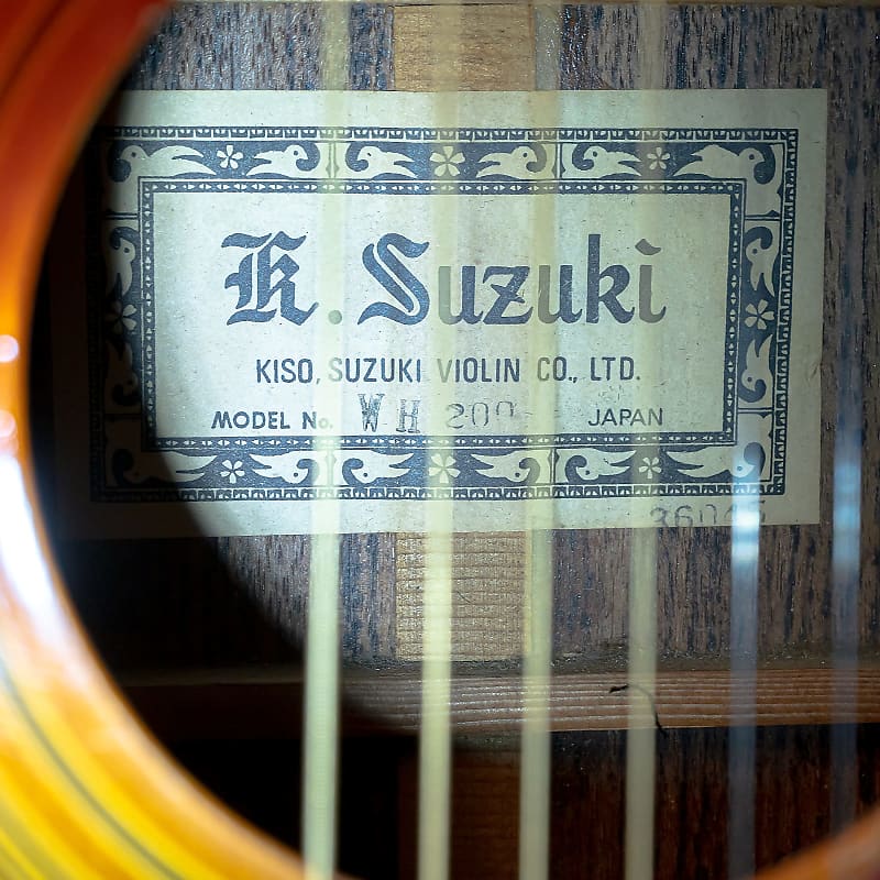 Mid-60's Kiso Suzuki WH-200 Gibson Hummingbird style