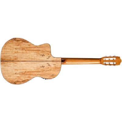 Cordoba C5-CET-LTD Electro Classical, Natural, Spalted Maple Thin Body image 5