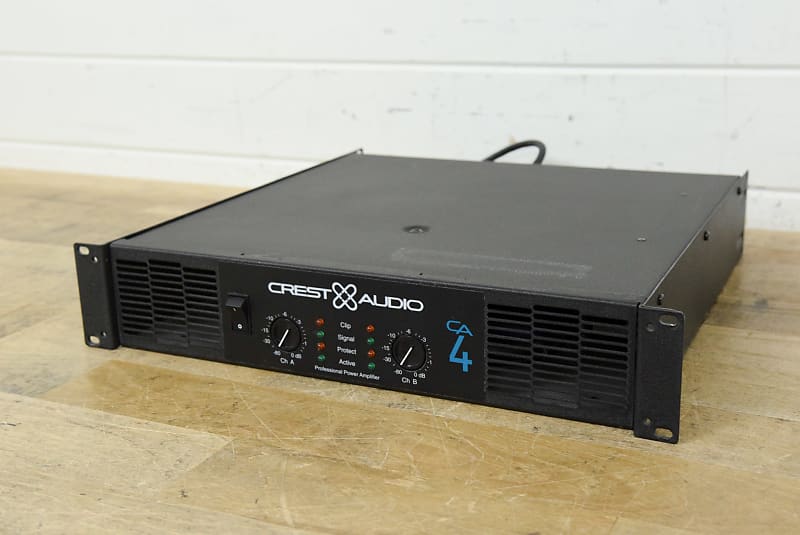 Crest Audio CA 4 2-Channel Power Amp (church owned) CG00H52