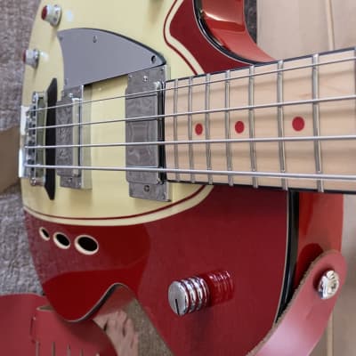 Backlund Rocker bass 2020 Red/Creme image 6