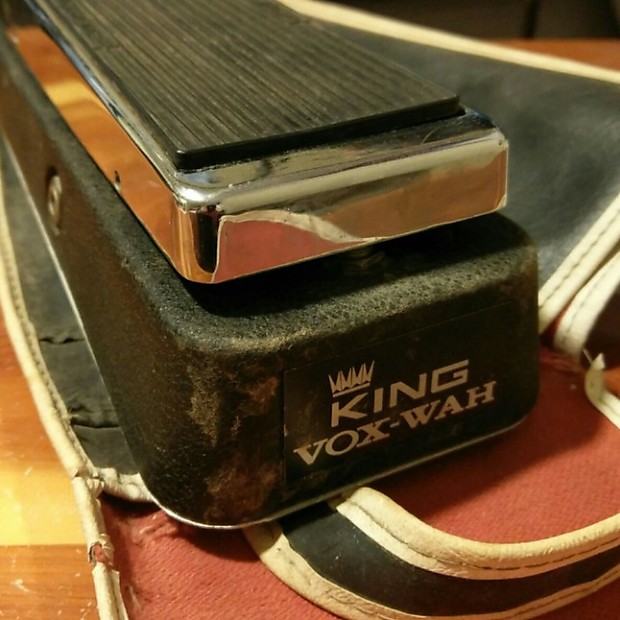 King Vox Wah 1972-3 w/bag FREE SHIPPING