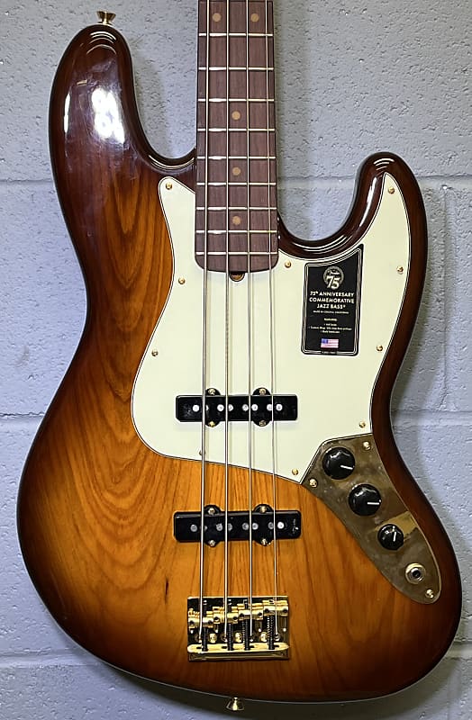 Fender 75th Anniversary Commemorative Jazz Bass | Reverb Canada