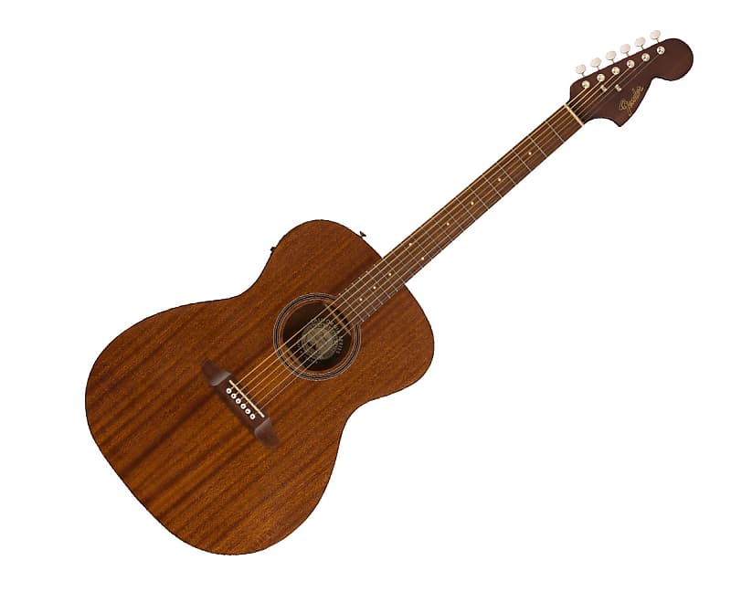 Fender Monterey Standard A/E Guitar - Natural w/ Walnut FB image 1