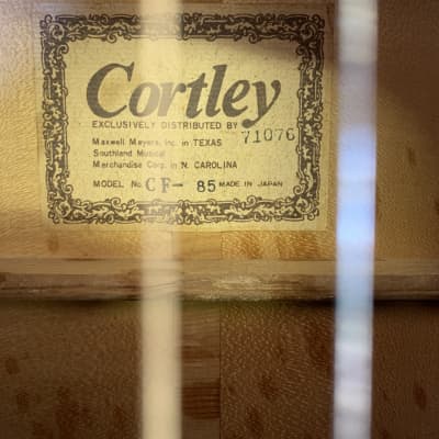 Cortley  CF 85 1978 Blonde image 3