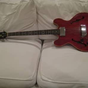 Gibson 2EB EB2 1969 Red Lefthanded Lefty Bass image 2