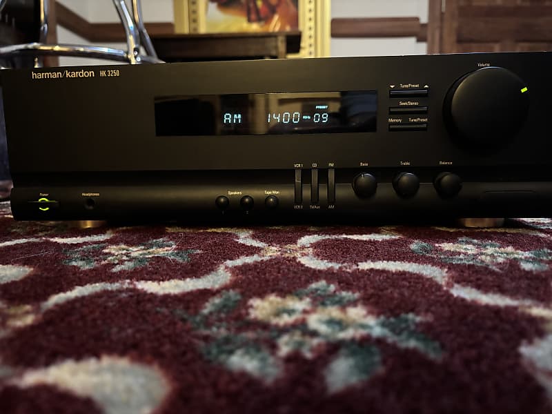 Harman Kardon HK 3250 Stereo Receiver Home Audio - Tested  			