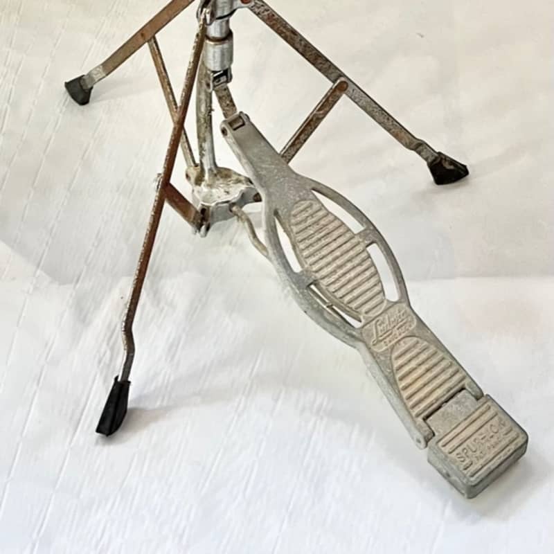 Vintage Mid 60's Slingerland Hi Hat Stand, Original, Flat Base 