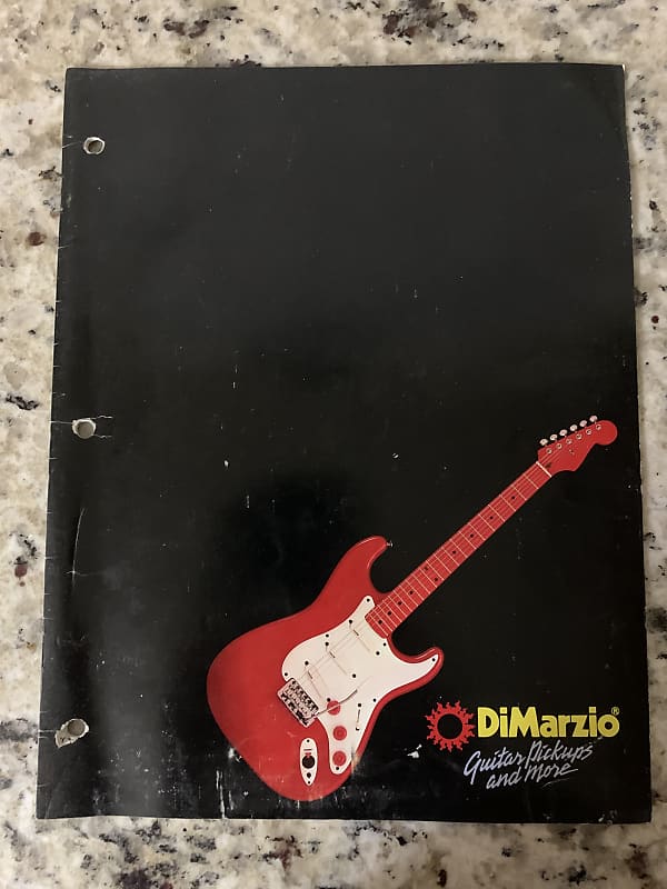 DiMarzio Catalog 1987 Super Distortion X2n Dual Sound Yngwie Reverb