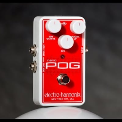 Electro Harmonix Nano POG Octave Effects Pedal for Guitar image 3