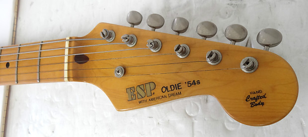 1984 ESP Oldie 54s Strat 1 Piece Ash Body Vintage MIJ | Reverb