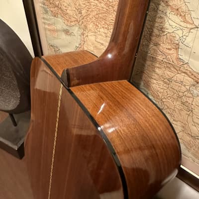 Vintage Sigma DM-5 - Dreadnought Mahogany Acoustic Guitar w/ Travel Case, Same Day QuikShip image 5