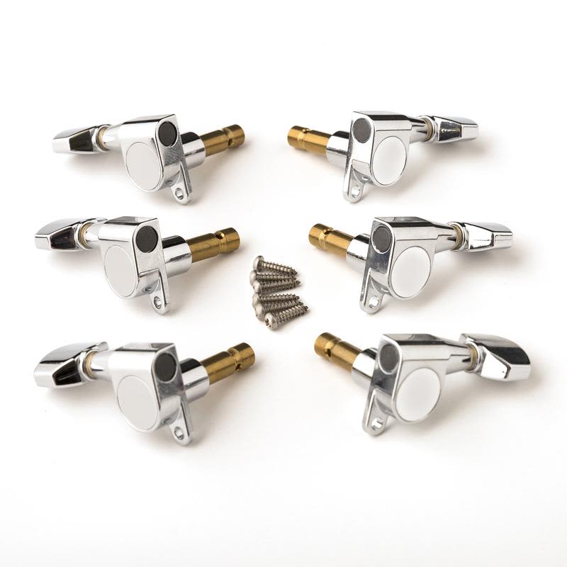 PRS Silver Sky Phase III Locking Tuners Set of Six Nickel 106532 