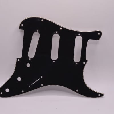 1978-1979 Vinage Fender Stratocaster PICKGUARD Black Original 1970's Strat 1973 1974 1975 1976 1977 image 3