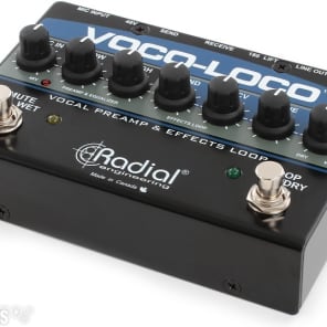 Radial Voco-Loco Microphone Effects Loop & Switcher for Guitar Effects image 4