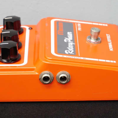 Maxon Rotary Phaser PH-350 80's Orange Electric Guitar Effects Pedal W/ PSU image 7