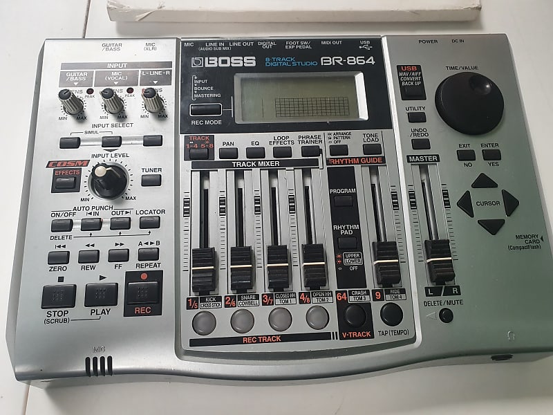 Boss BR864 8Track Digital Studio Recorder 2000s Reverb Deutschland