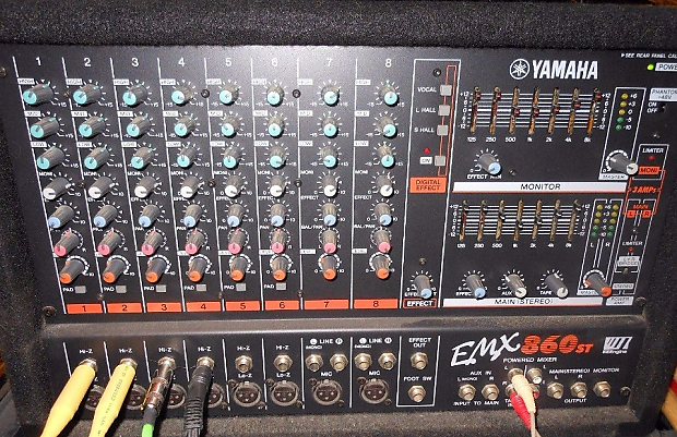 YAMAHA ヤマハ　パワードミキサー　EMX 860ST YAMAHA EMX860ST MUSIC MIXER OWNER'S MANUAL | ManualsLib