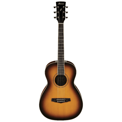 Ibanez PN15-BS Parlor Acoustic Guitar - Sunburst image 2