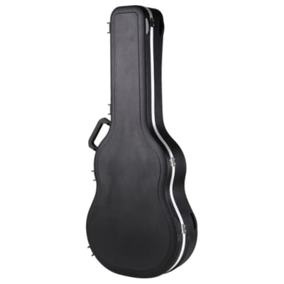 SKB Cases Acoustic Dreadnought Deluxe and 12-String Guitars Hardshell Case with Contoured Arched Lid, TSA Latch, Over-Molded Handle, and EPS Foam Interior image 3