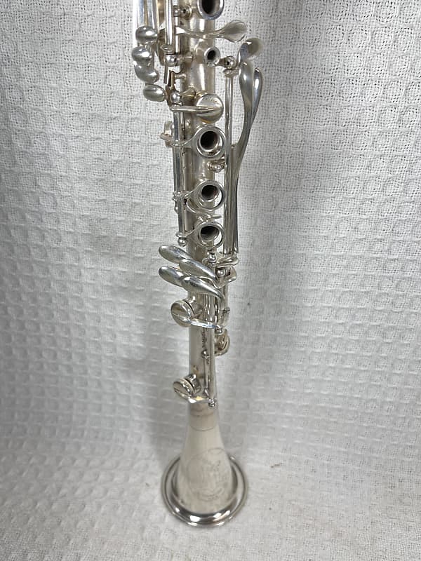 メタルクラリネット　Cavalier Elkhart 1930s Pan American Cavalier One Piece Metal Clarinet