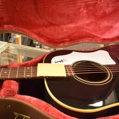 Gibson 60s J-45 Original Adj. Saddle (No Pickup) Ebony 2020 with Case image 15