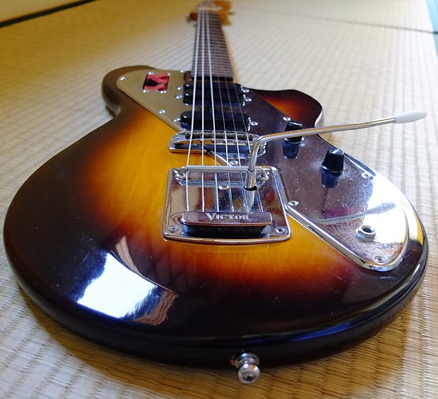 c. 1965 Victor (JVC) SG-18 Bizarre Japanese Guitar Matsumoku