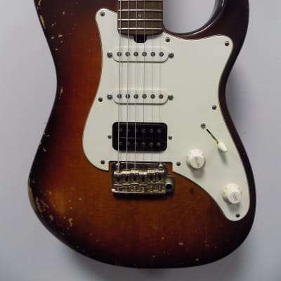 Friedman Vintage - S (Dave Freedman & GroverJackson) Stratocaster Electric Guitar w/ Hardcase - Burs image 1