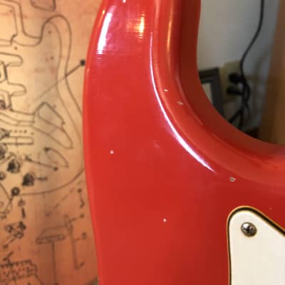 Fender/Wildwood  Stratocaster Fiesta Red Relic image 17