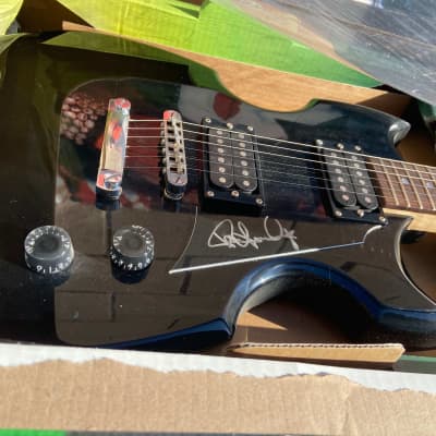 Lyon Kiss Electric Guitar - Paul Stanley Autograph 2006 Black image 8