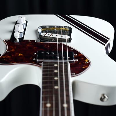 Immagine Fender Custom Shop Apprentice Built Steve Mather 60s Tele Olympic White - 4