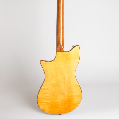 Hohner Zambesi 333 Solid Body Electric Guitar, made by Fenton-Weill (1962), period black hard shell case. image 2