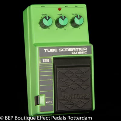Ibanez TS-10 Tube Screamer Classic 1990 s/n 8231282  as used by John Mayer and SRV image 1