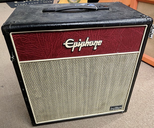 Epiphone Valve Junior 1x12 Extension Cab 16 Ohms Eminence Lady Luck Retro Look
