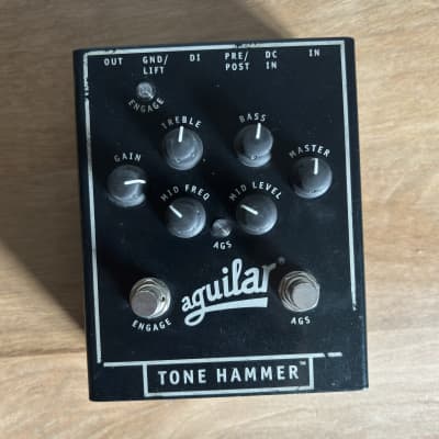 Reverb.com listing, price, conditions, and images for aguilar-tone-hammer-preamp-direct-box