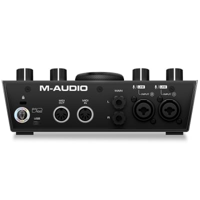 M-Audio AIR 192|6 192 6 2-In/2-Out 24/192 USB Audio/MIDI Recording Interface image 3
