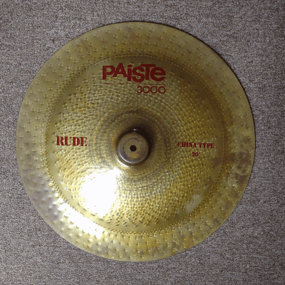 Paiste 20" 3000 RUDE China Type Cymbal