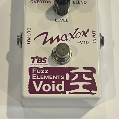 Reverb.com listing, price, conditions, and images for maxon-fv-10-fuzz-elements-void