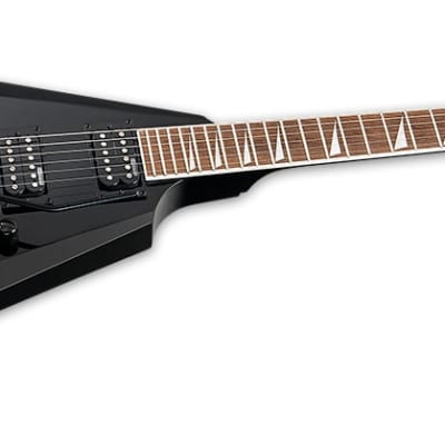 ESP LTD Arrow-200 Black V Body Electric Guitar-SN4527 image 2