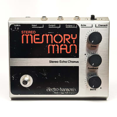 Electro-Harmonix Stereo Memory Man | Reverb Electro-Harmonix Stereo Memory Man | Reverb