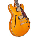 D'Angelico Mini Double Cut Semi-Hollow w/ stop-bar tailpiece