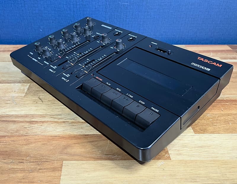 TASCAM MINISTUDIO PORTA03MKⅡ Tascam Porta Studio 03 mkII Ministudio 4-Track Cassette Tape
