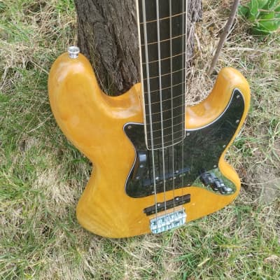 Fender Jazz Bass 1978 - fretless natural image 3
