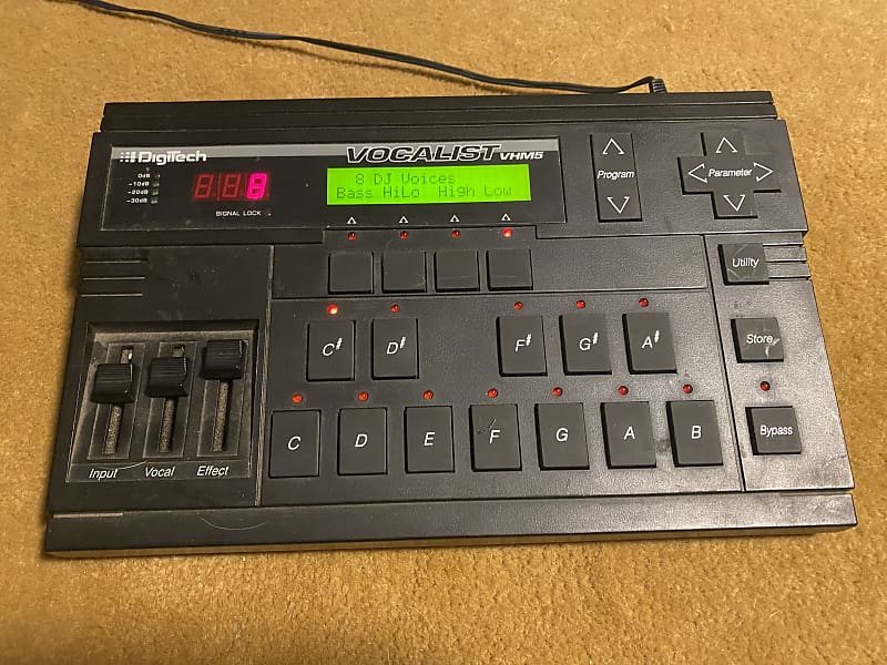 Digitech Vocalist VHM5 Black | Reverb
