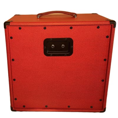 G&A 1x12 STANDARD RED / BLACK Unloaded guitar cabinets image 8