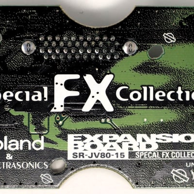 Roland SR-JV80-15 Special FX Expansion Board 1990s - Green