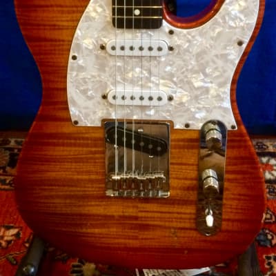 1996 Fender MIJ Sunburst FotoFlame Telecaster~50th Anniv~Player Grade Guitar w Gig Bag~Hamburglar image 4