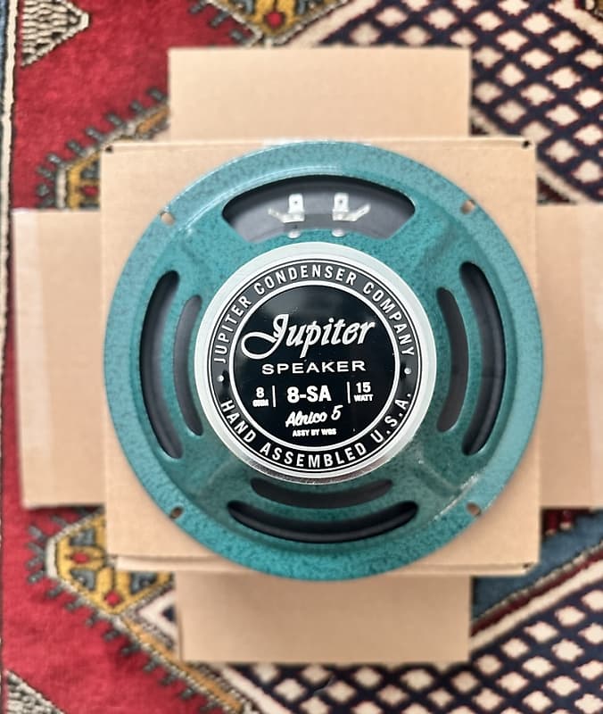Jupiter 8SA SAP Alnico 8" speaker 8 ohm 2024 Reverb