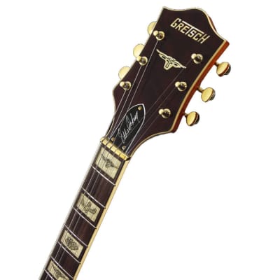 Gretsch G6120 Eddie Cochran Signature Hollow Body 6-String Right-Handed Electric Guitar with Bigsby (Western Maple Stain) image 5