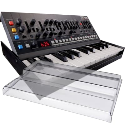 Roland Boutique JX-08 Synthesizer Module with K-25m Keyboard Unit - Decksaver Kit
